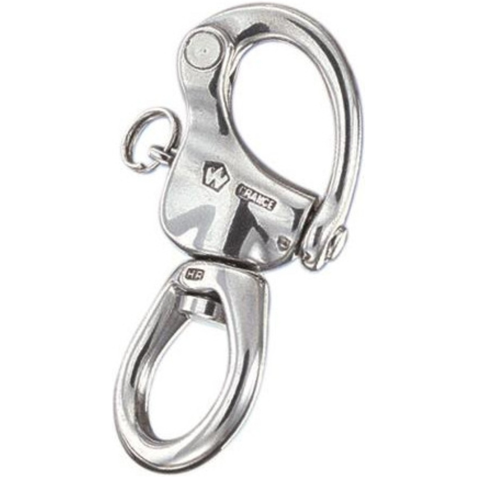 2026 Wichard HR Large Bail Snap Shackle WR2373 - Silver